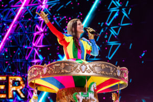 Anna Lindberg som Karusellen i Masked Singer